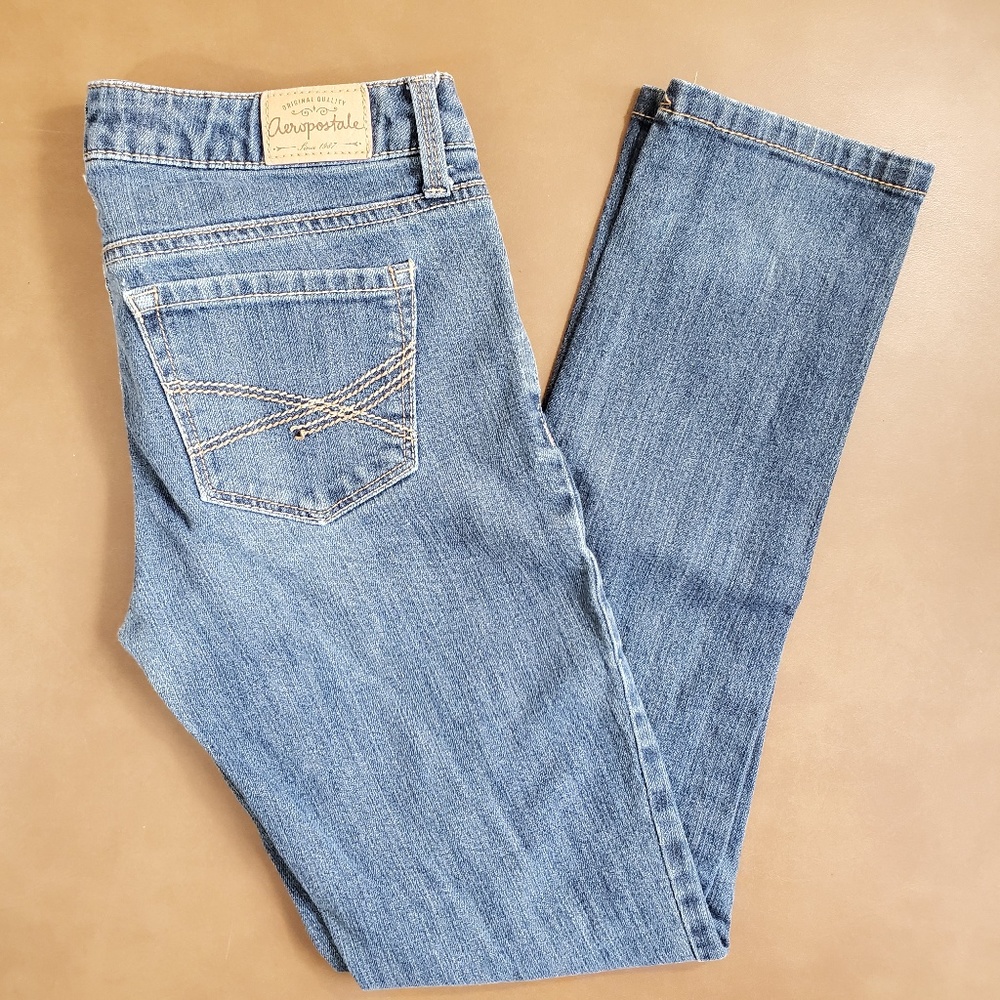 Aeropostale Ashley Ultra Skinny Jeans 1/2 Short
